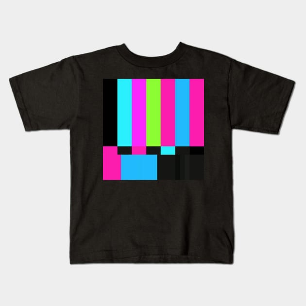 ODD BARS Kids T-Shirt by BUNNYDETH